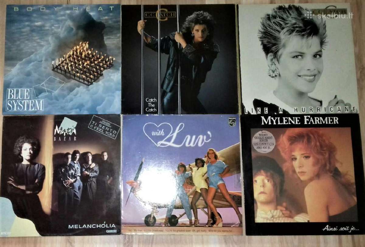Pop vinilo plokštelių kolekcija - nuotraukos Nr. 7