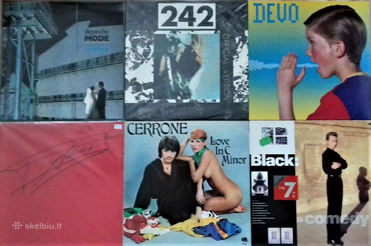 Pop vinilo plokštelių kolekcija - nuotraukos Nr. 3