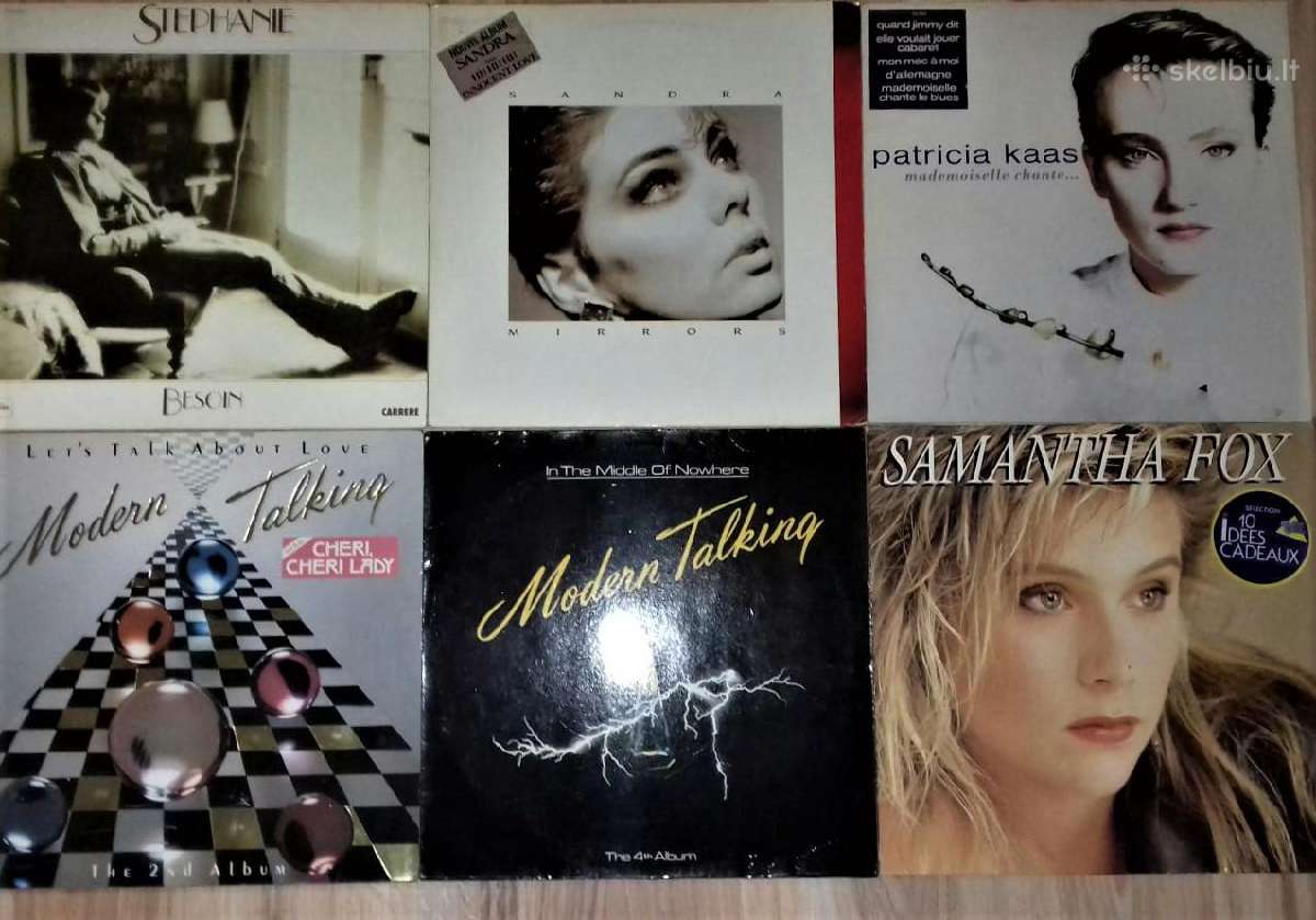 Pop vinilo plokštelių kolekcija - nuotraukos Nr. 6