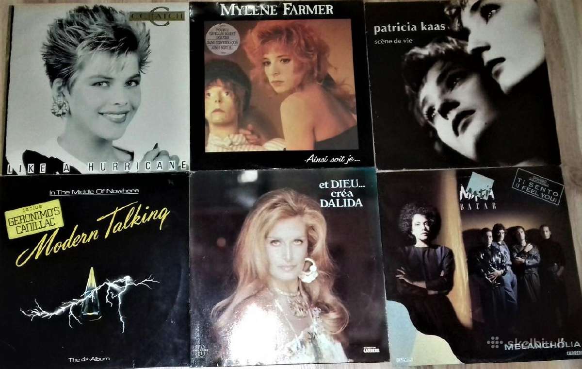Pop vinilo plokštelių kolekcija - nuotraukos Nr. 22