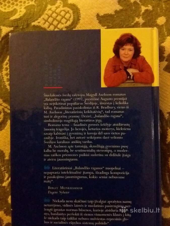 Balandžio ragana, Majgull Axelsson, 2001m. - nuotraukos Nr. 3