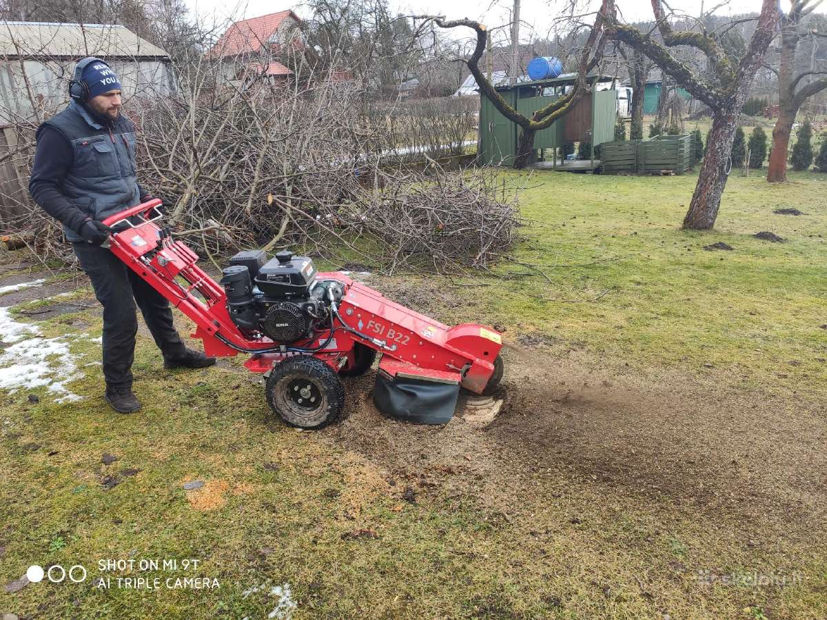 Kelmų frezavimas, naikinimas , šalinimas, rovimas - nuotraukos Nr. 22