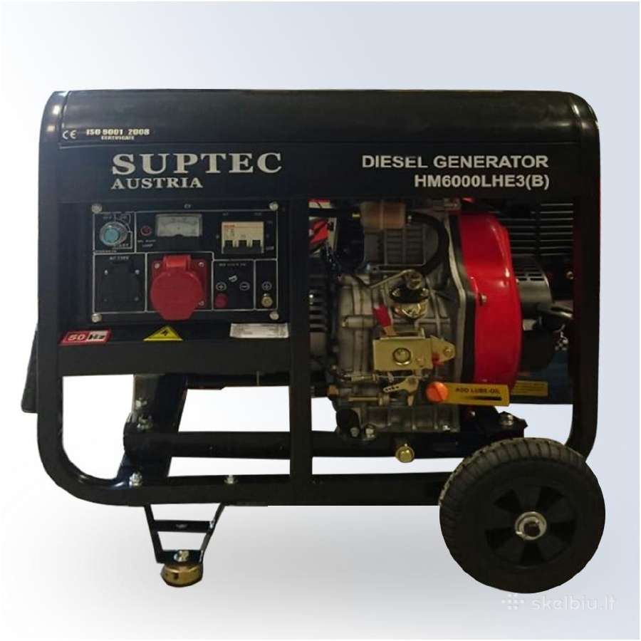 Dyzelinis elektros generatorius 220v ir 380v Supte - nuotraukos Nr. 2