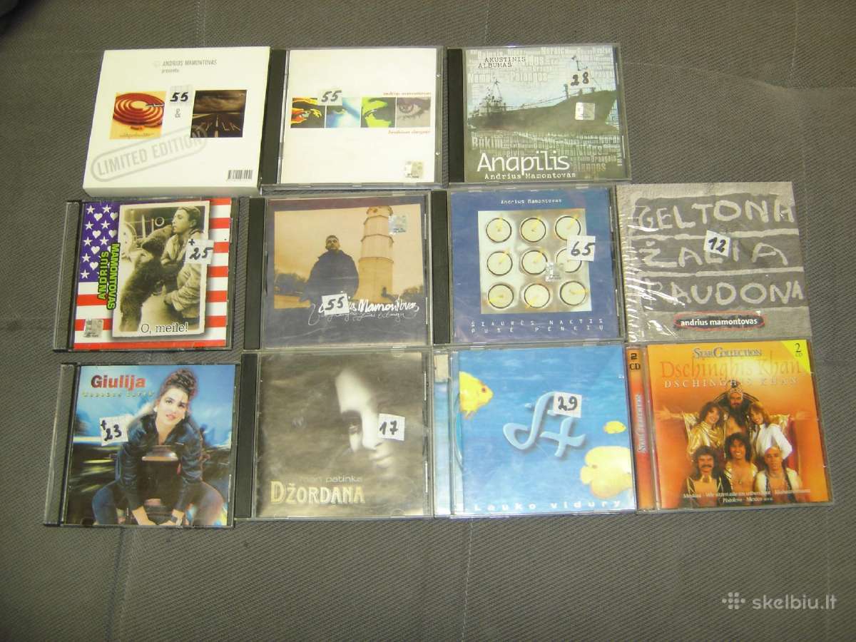 CD Foje. Sel. ir kiti. Mc.