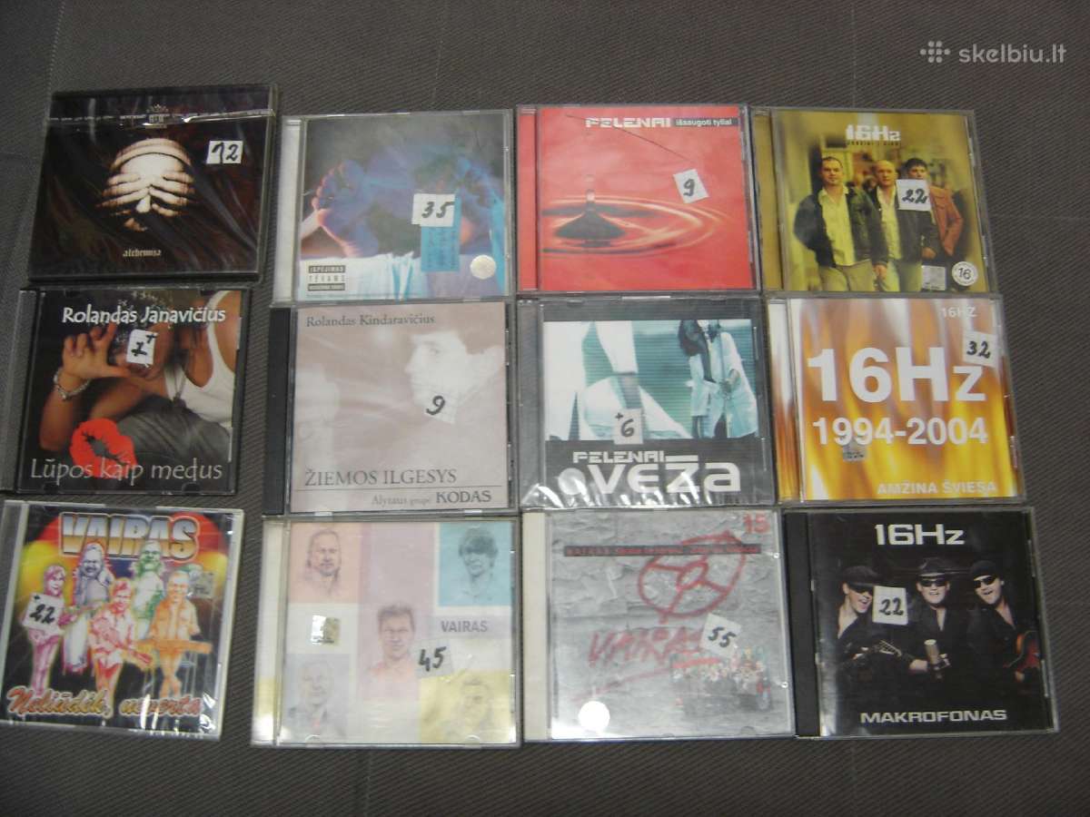 CD Foje. Sel. ir kiti. Mc. - nuotraukos Nr. 9