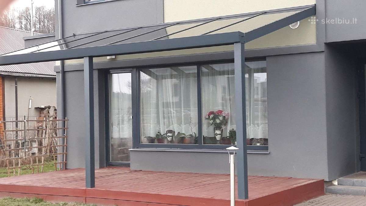 Stoginės,stogeliai virš durų,balkonų,garažų,terasų - nuotraukos Nr. 13