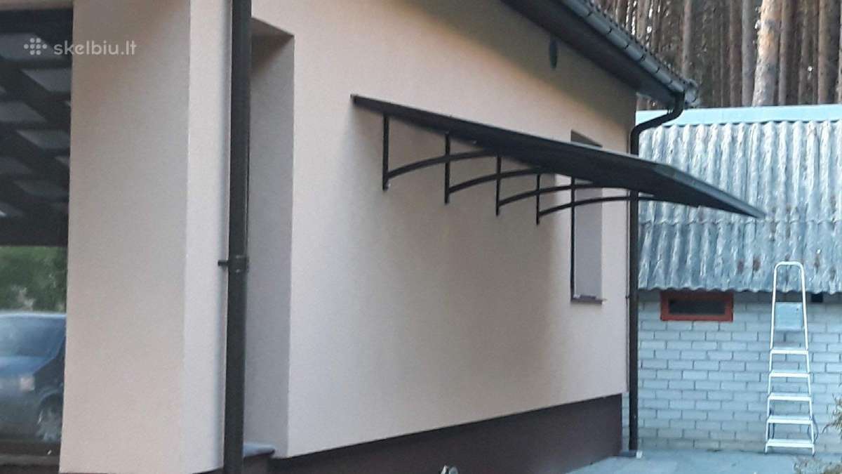 Stogeliai, Aliuminio Stoginės, Verandų stiklinimas - nuotraukos Nr. 7