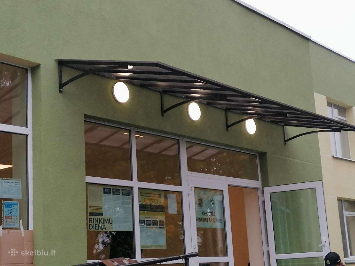 Stogeliai, Aliuminio Stoginės, Verandų stiklinimas - nuotraukos Nr. 10