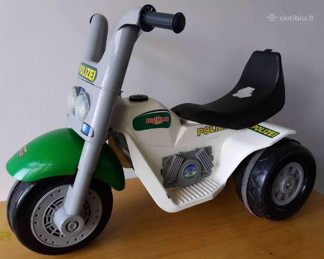 Vaikiškas akumuliatorinis triratis motociklas