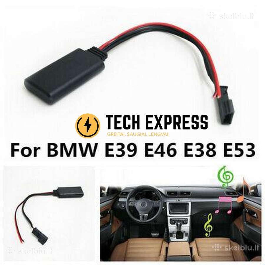 E39 e53 e46 ir kt Adapteris iš bmw aux į bluetooth - nuotraukos Nr. 2