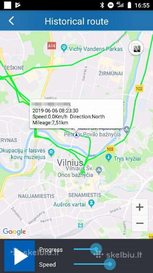 GPS seklys su 5000mah baterija 90 parų ir magnetu - nuotraukos Nr. 5