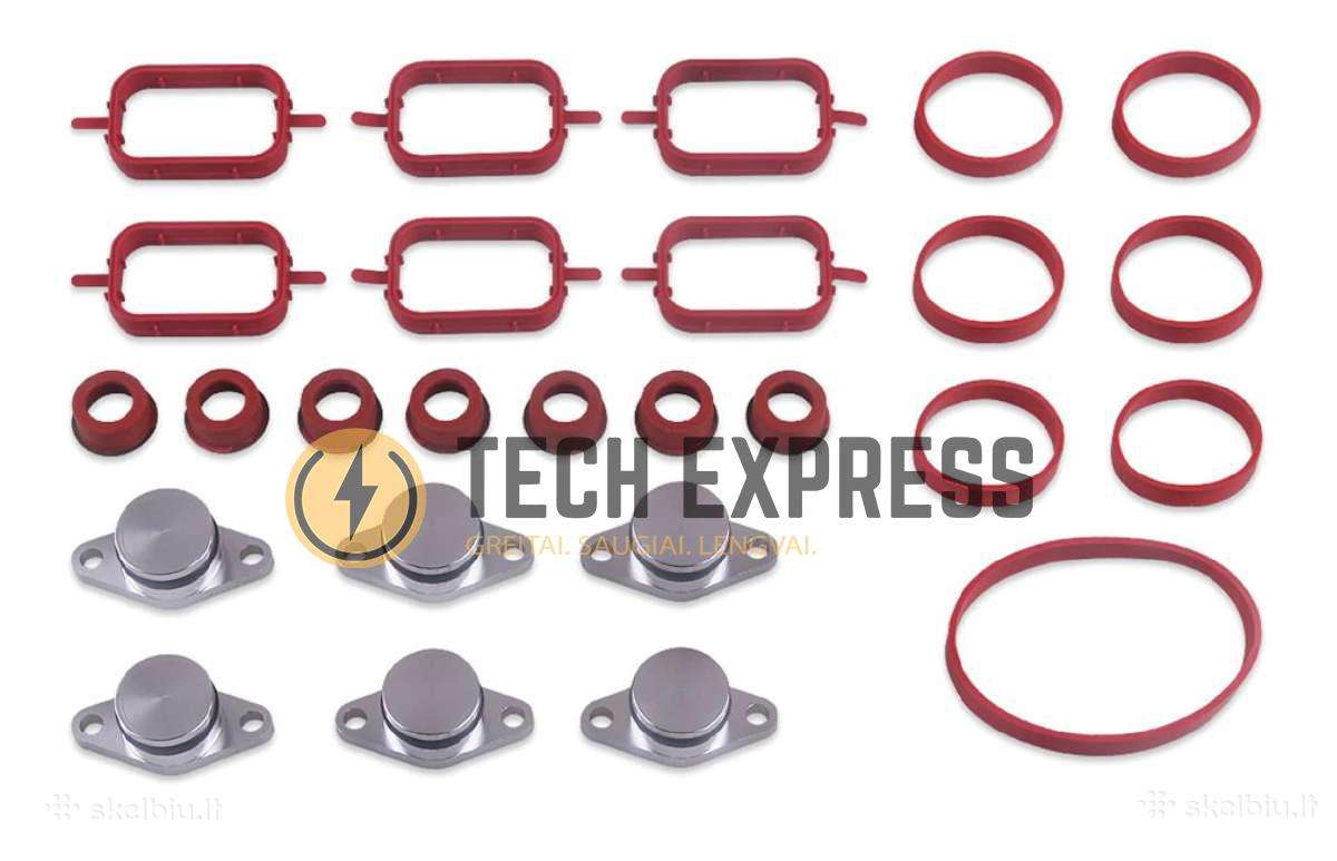 Bmw įsiurbimo kolektoriaus tarpinės sklendės 22mm
