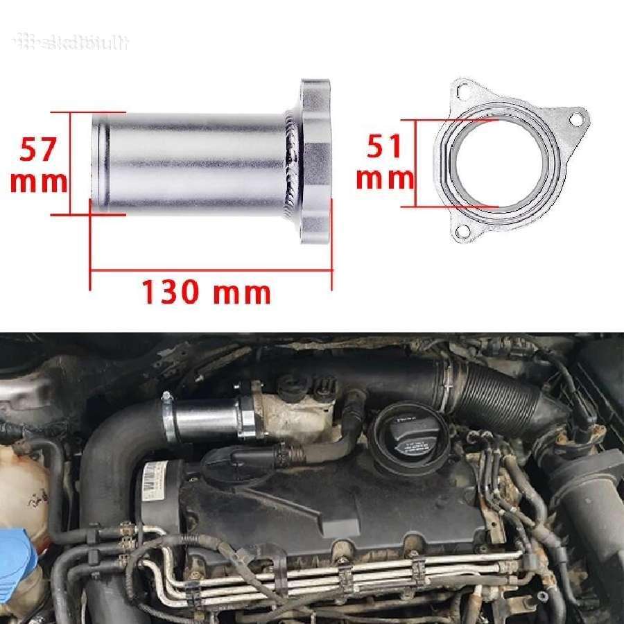 Audi VW skoda egr delete atjungimo rinkinys 57mm - nuotraukos Nr. 3