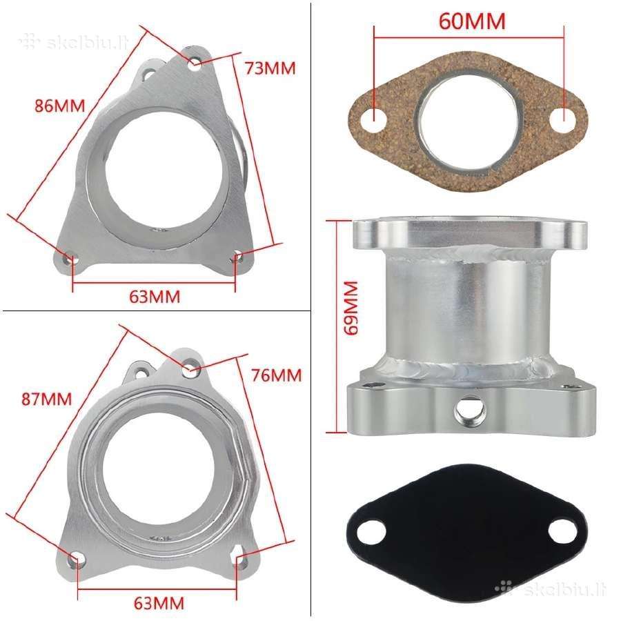 Egr atjungimo rinkinys 1.9 2.0 tdi VW audi - nuotraukos Nr. 2
