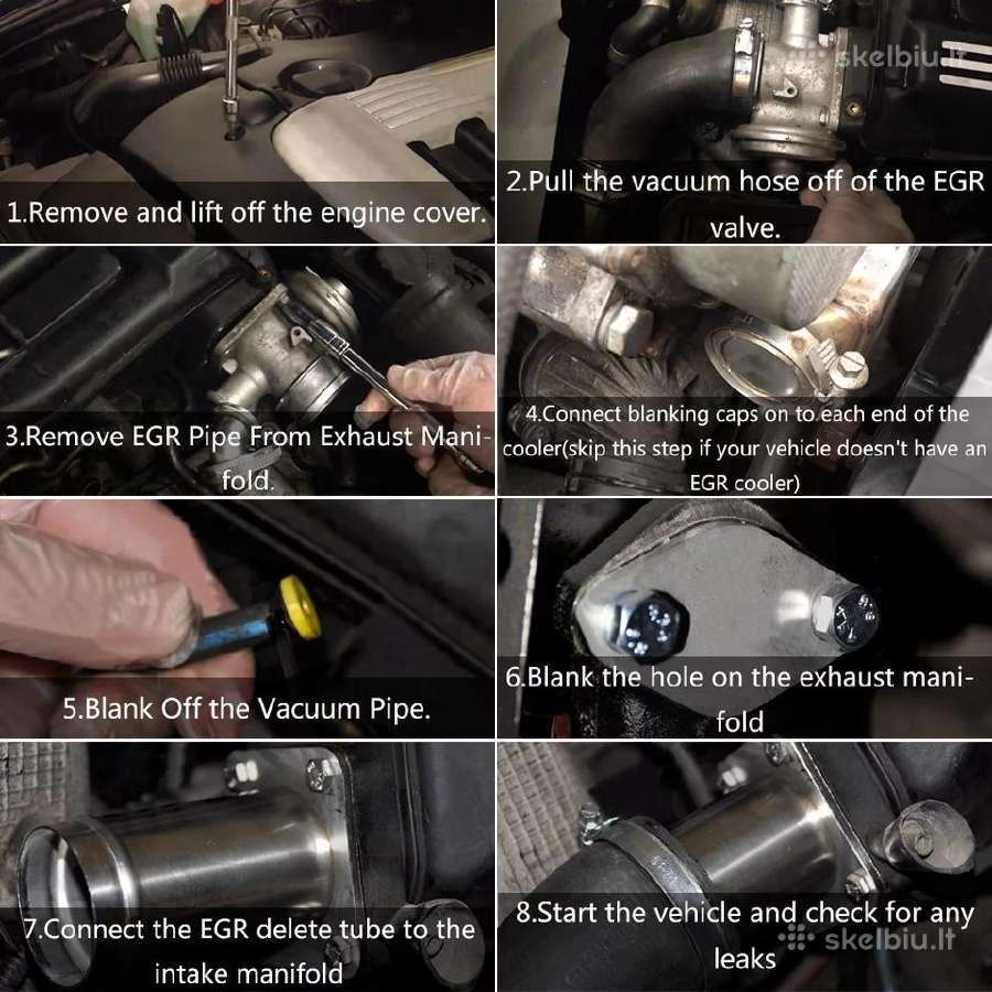 Egr atjungimo rinkinys delete kit bmw M47 M57 M67 - nuotraukos Nr. 2