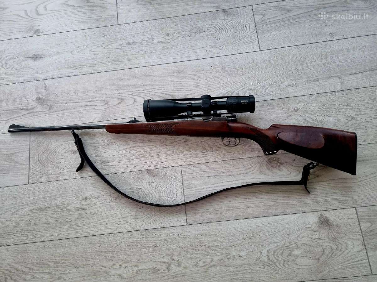Graiztvinis Mauser 98, kalibras 30 06, su optika - nuotraukos Nr. 3