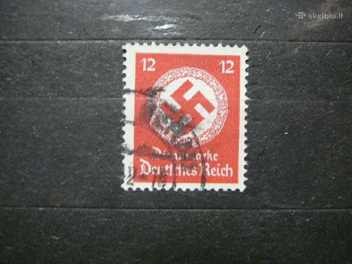 Dienstmarken Vokietija 1934 vdm138aw