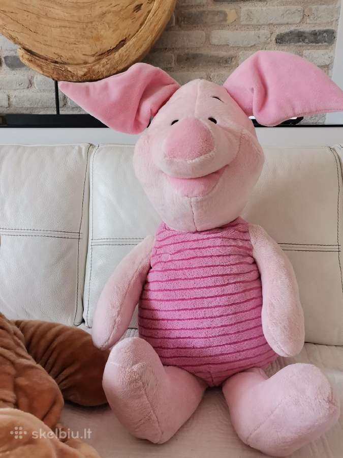 Dideli minkšti žaislai: "Paršelis ir Šarpėjus" - nuotraukos Nr. 2