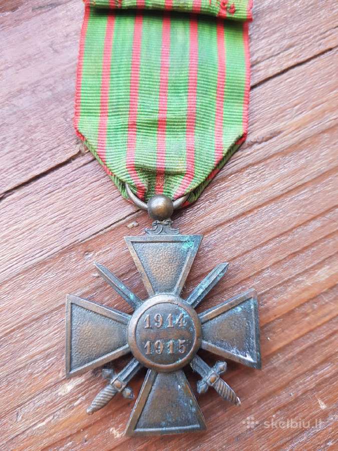 Karo kryžius 1914–1915 m. Prancūzija - nuotraukos Nr. 2