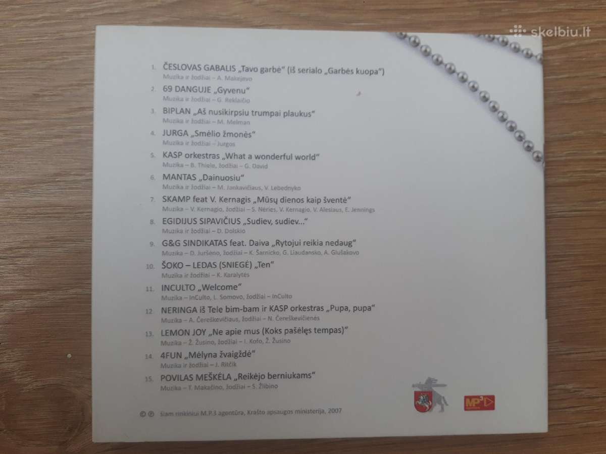Muzika originalūs CD lietuviška - nuotraukos Nr. 2