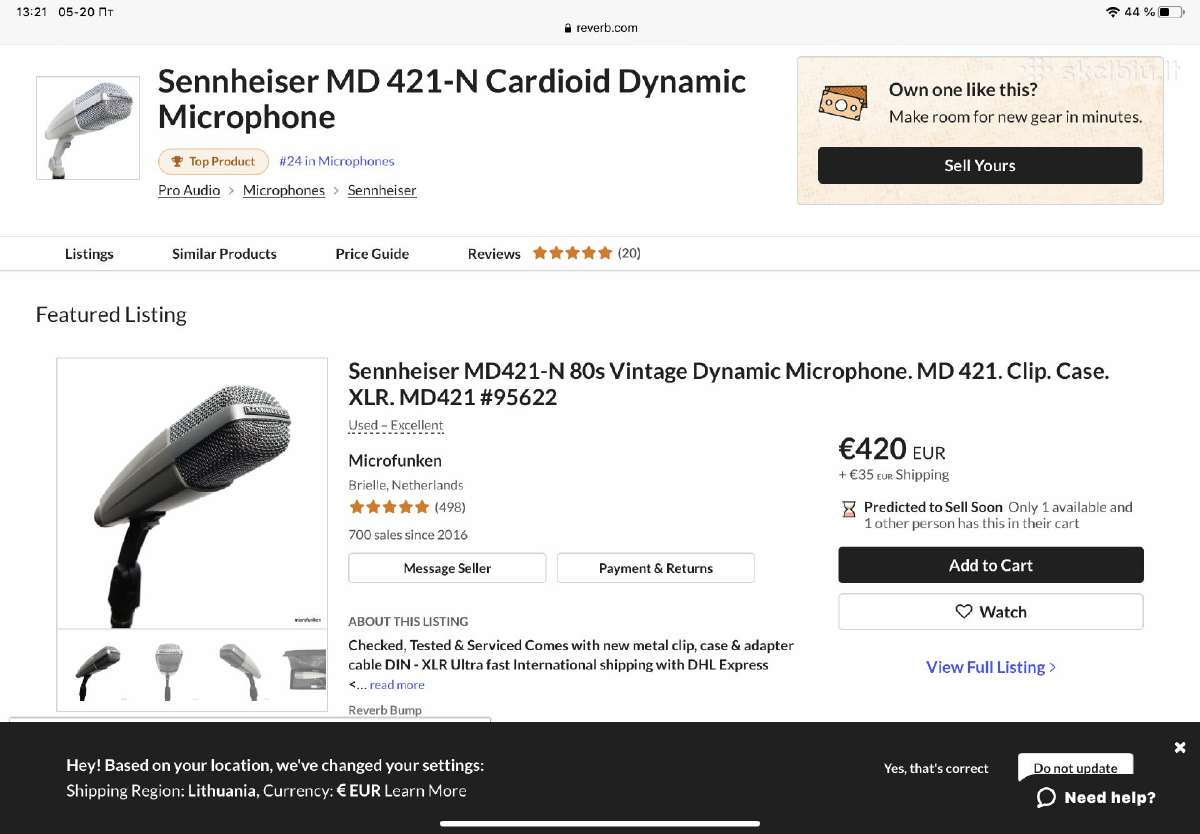Razer, Sony,blue Yeti, Tanberg Tm-5, Saramonic 500 - nuotraukos Nr. 13