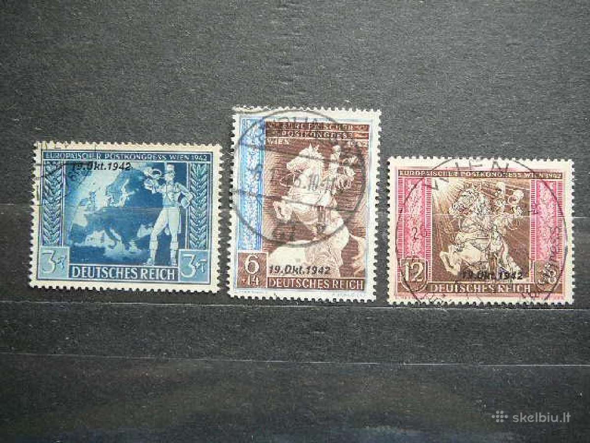 Pastas Europa Arkliai Vokietija 1942 vkt823a