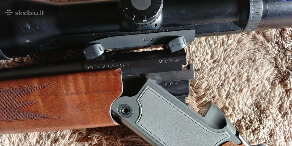 Komb.graištvinis Blaser Bs 6.5x57r ir .30r Blaser - nuotraukos Nr. 6