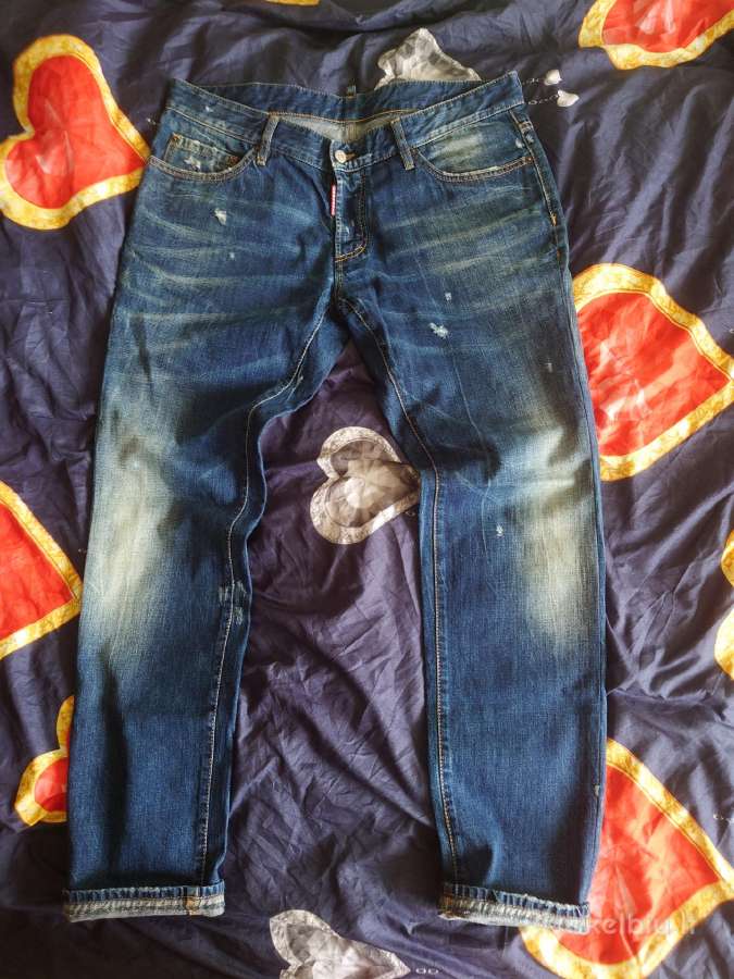 Vyriški džinsai Dsquared2. - nuotraukos Nr. 2