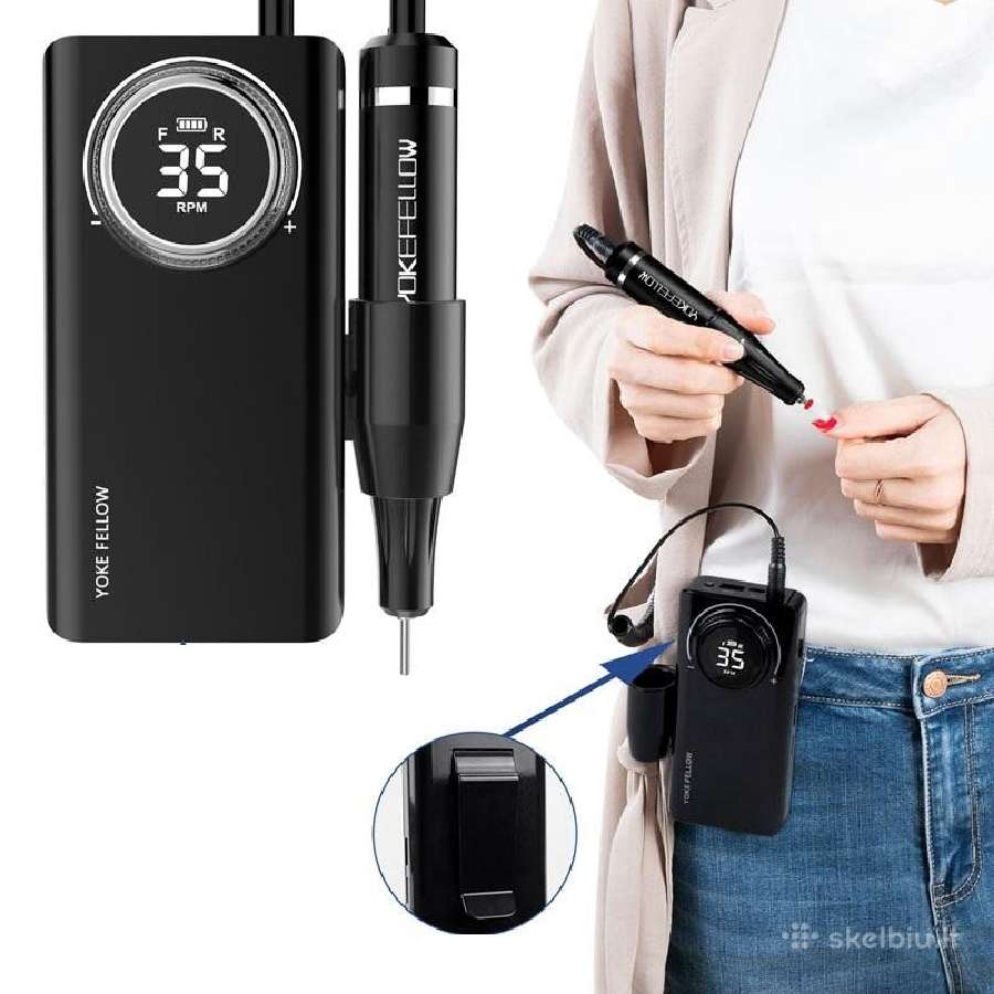 Nešiojama elektrinė dildė – freza manikiūrui 35w - nuotraukos Nr. 5