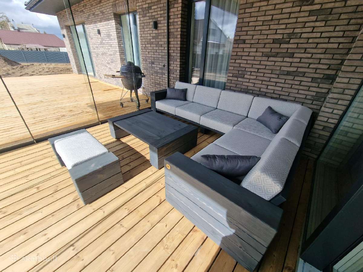 Medžio masyvo Timber terasos / lauko baldai - nuotraukos Nr. 27