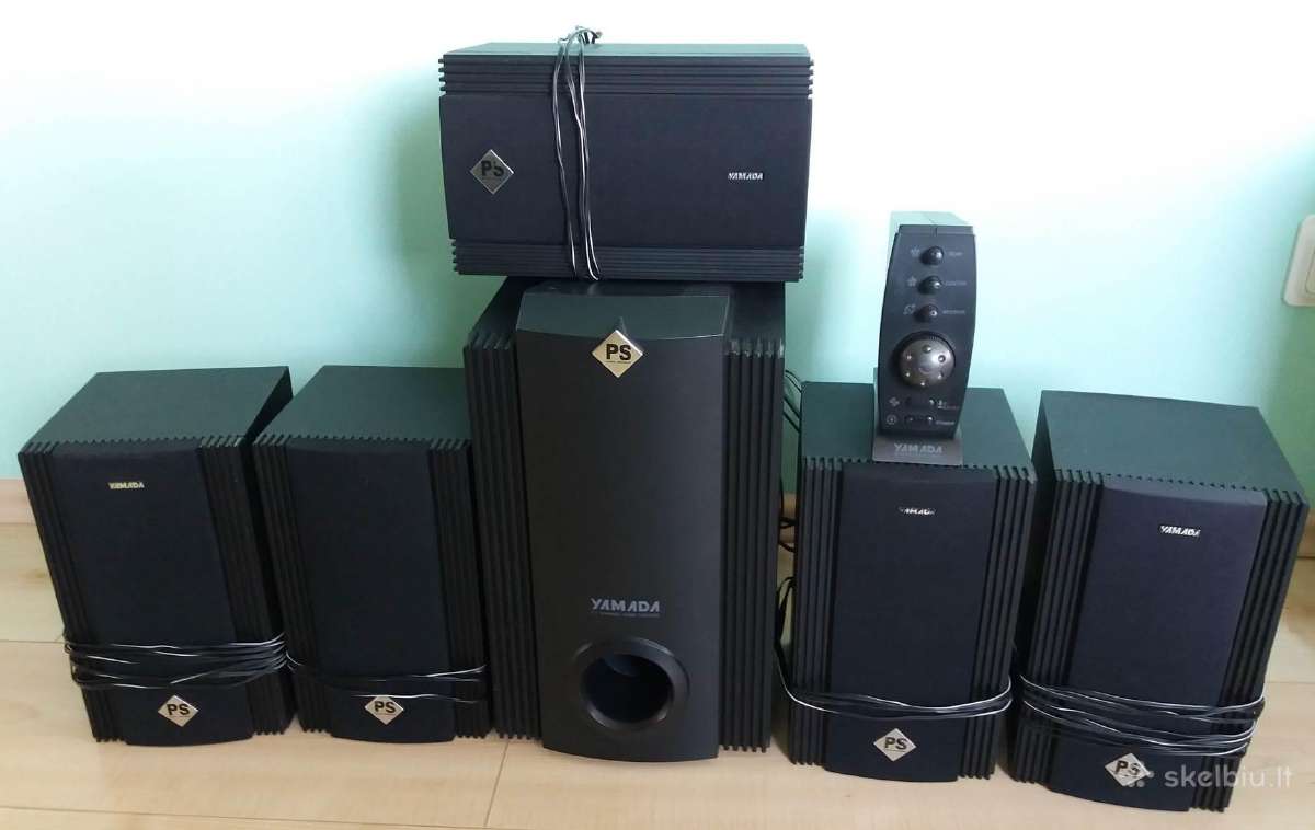 Yamada 5.1 surround sound system.