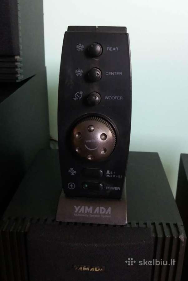 Yamada 5.1 surround sound system. - nuotraukos Nr. 4