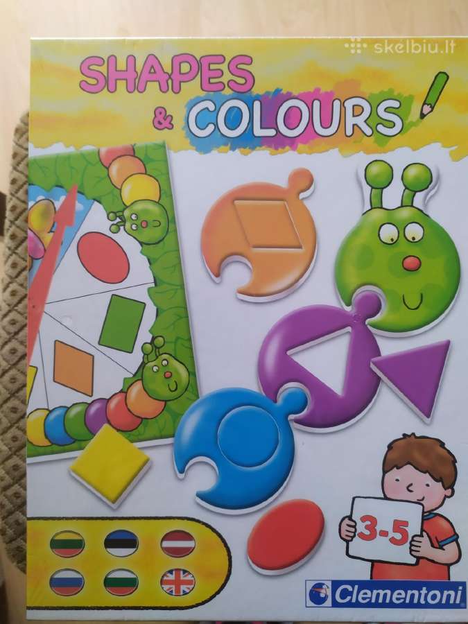 Clementoni žaidimas Shapes & Colors