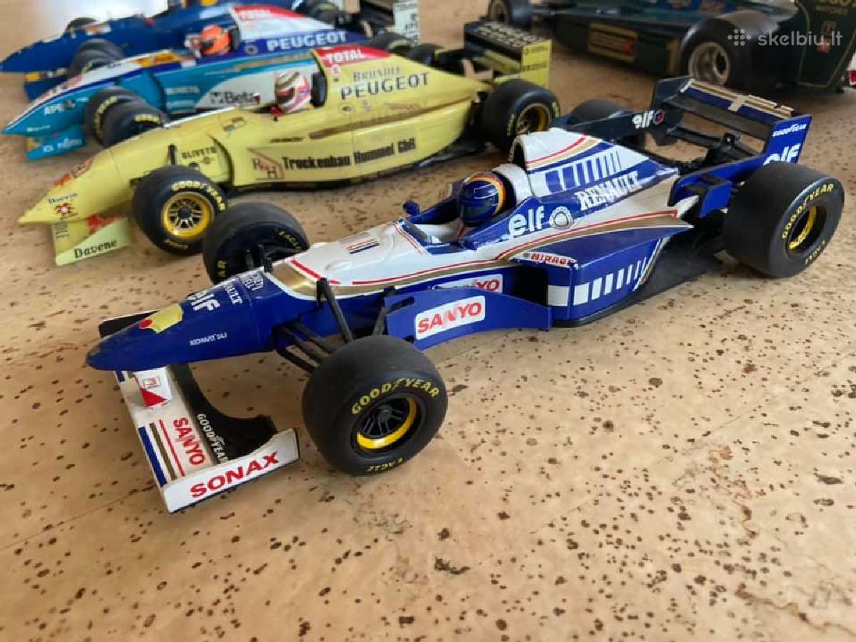 F1 bolidai Minichamps ir Onyx, po 30 eur 1:18. Gal - nuotraukos Nr. 5