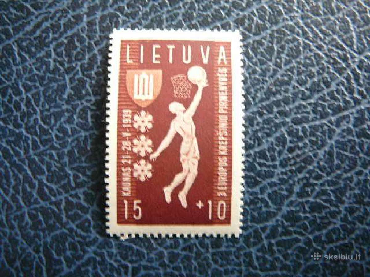 Lietuva 1939 Krepsinis svarus lipde lit429s