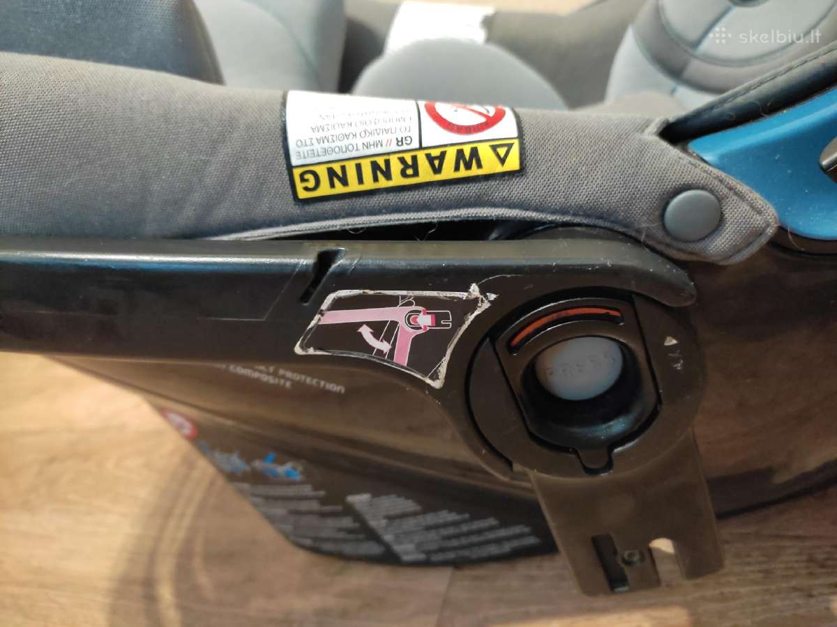 Automobilinė kėdutė su isofix - nuotraukos Nr. 8