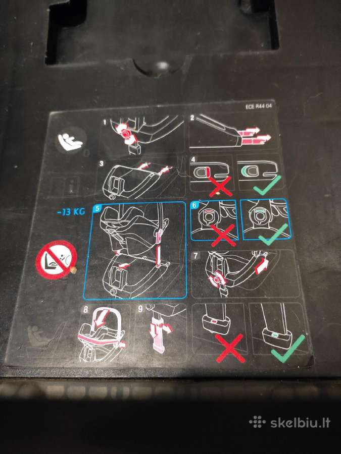 Automobilinė kėdutė su isofix - nuotraukos Nr. 12