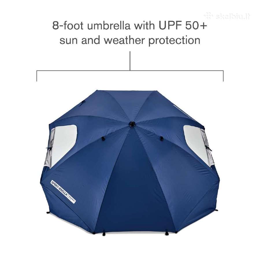 Sport-brella Premiere Blue paplūdimio skėtis. - nuotraukos Nr. 6