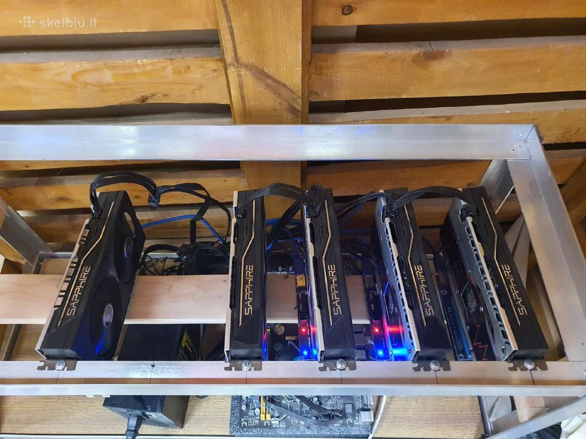 Rigas 5x saphire Rx580 - nuotraukos Nr. 2