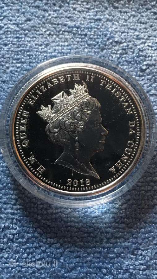 Moneta Tdc 2018m, 1 krona, ci-ni - nuotraukos Nr. 2