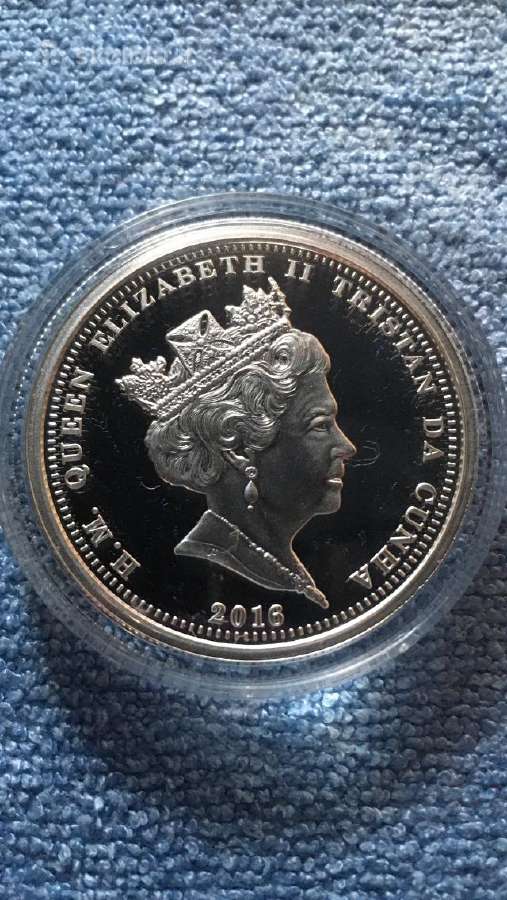 Moneta Tdc 2016m, 1 krona, cu-ni - nuotraukos Nr. 2