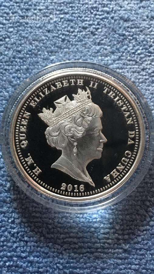 Moneta Tdc 2016m, 1 krona, cu-ni - nuotraukos Nr. 2