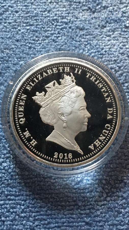 Moneta Tdc 2016m, 1 krona, cu-ni - nuotraukos Nr. 2
