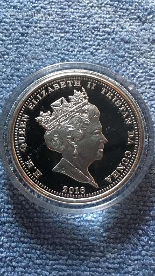 Moneta Tdc 2016m, 1 krona, cu-ni - nuotraukos Nr. 2