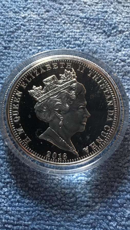 Moneta Tdc 2016m, 1 krona, cu-ni - nuotraukos Nr. 2