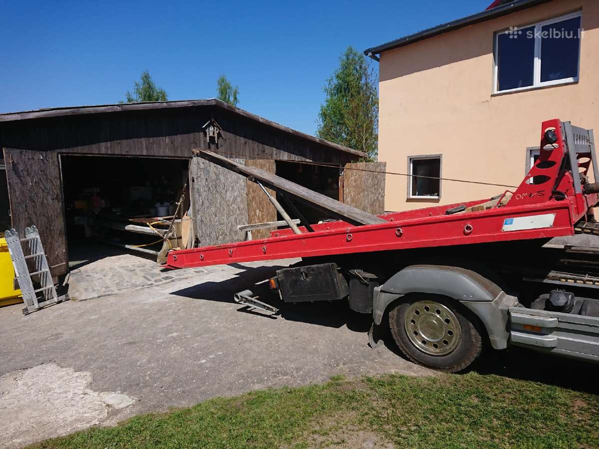 Fiskaras,tralas su kranu,kroviniu pervezimas 24/7 - nuotraukos Nr. 34