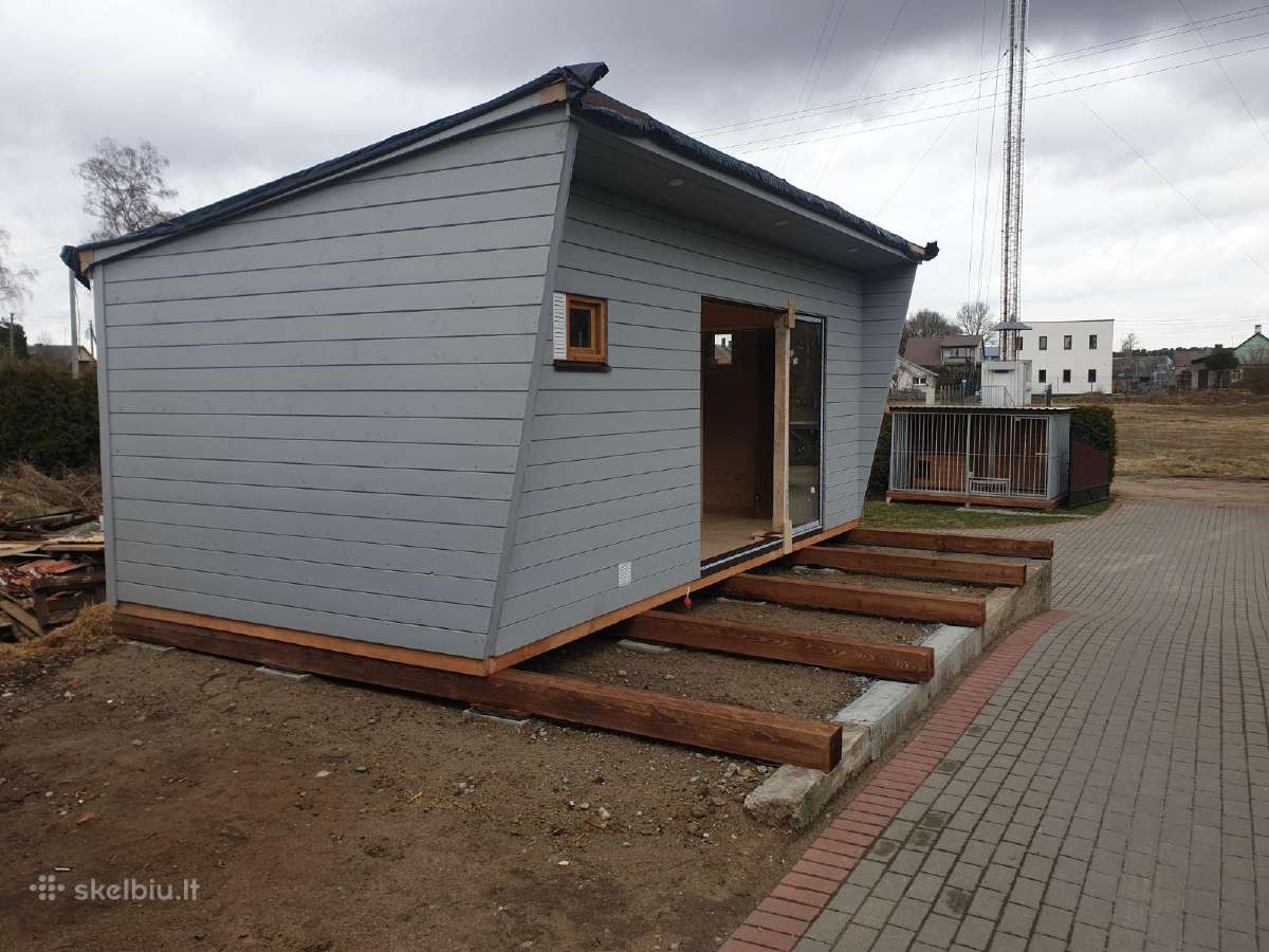 Karkasinė Pirtis 3x6 Kubilai su LED apšvietimu - nuotraukos Nr. 13