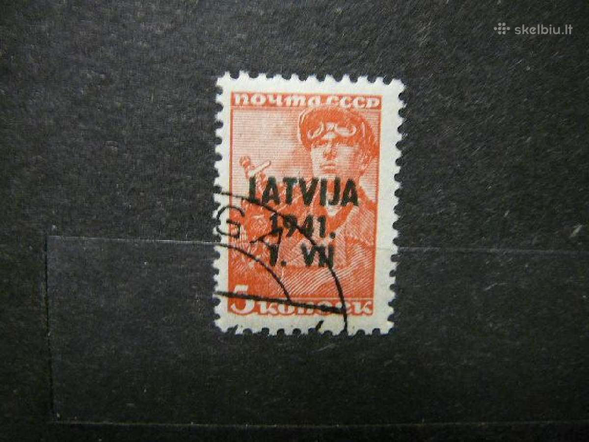 Latvija 1941 Vokietija llt1a