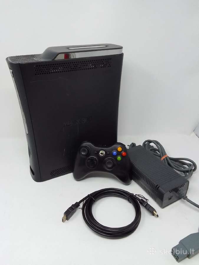 Xbox 360 atrištos konsolės, žaidimai ir priedai - nuotraukos Nr. 3