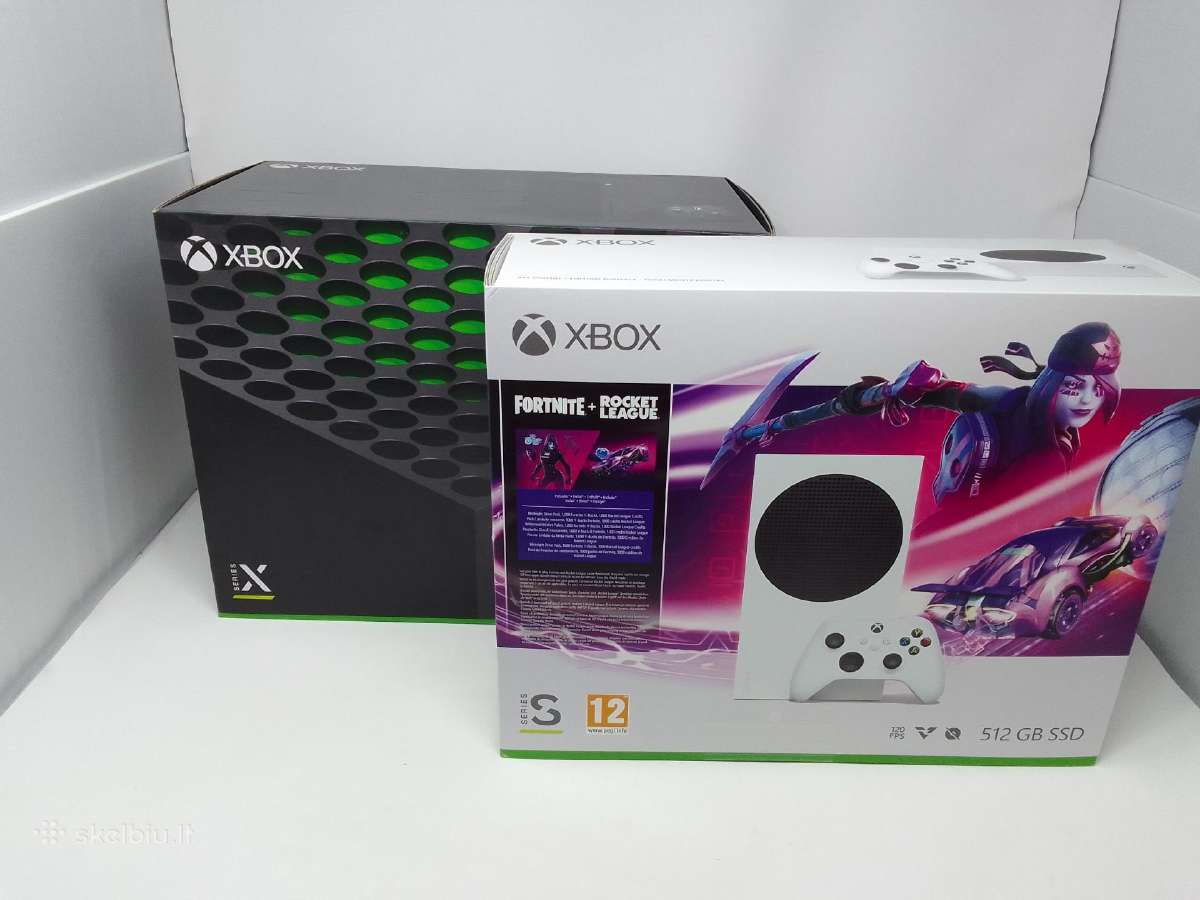 Xbox Series konsolės su garantija